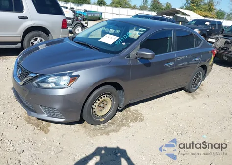 2017 Nissan Sentra S from USA, damaged, VIN 3N1AB7AP9HY385260